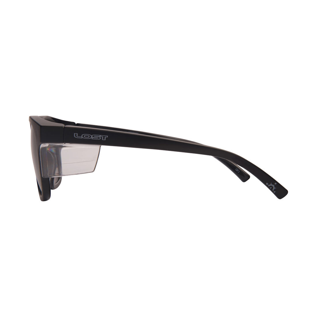 LOST Sunglasses Pit Crew Safety Polarised Matt Black, , scaau_hi-res