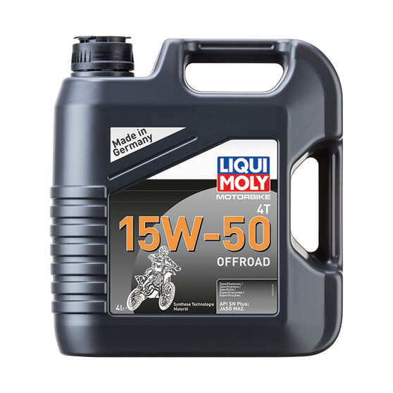 LIQUI MOLY Offroad 4T Motorcycle Oil 15W-50 4 Litre, , scaau_hi-res