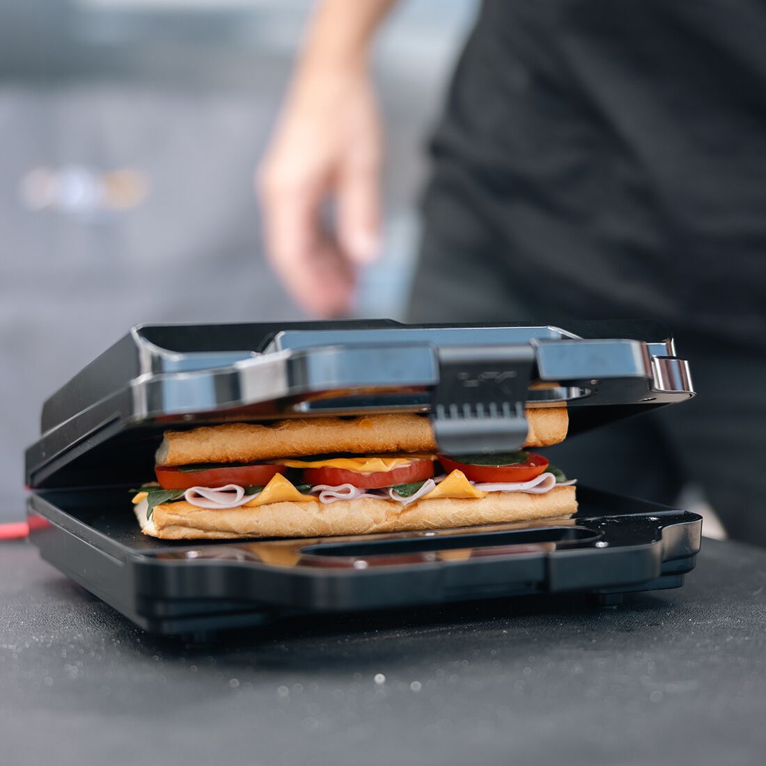 Hardkorr Sandwich Press Grill 12V, , scaau_hi-res