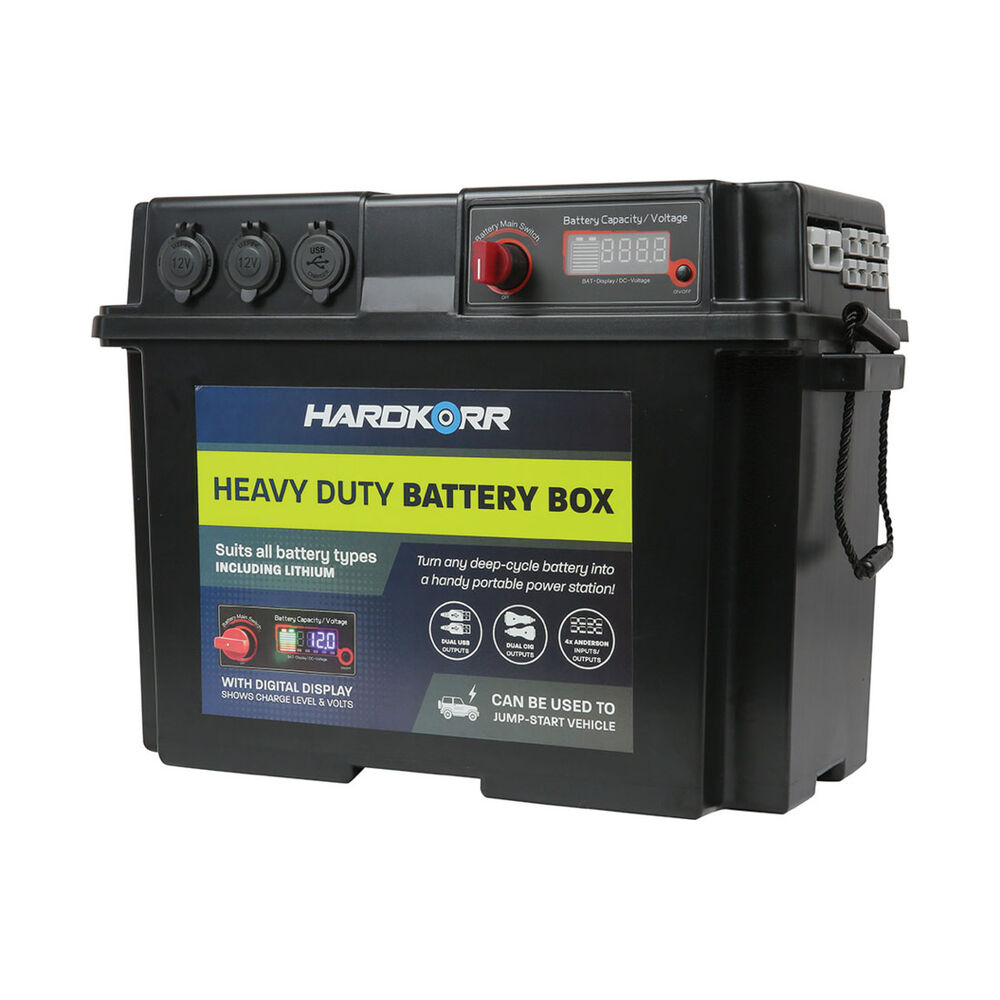 HardKorr Heavy Duty Battery Box Supercheap Auto