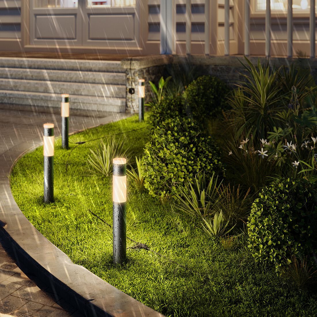 Eufy Outdoor Path Lights 4 Pack - T8L30C11, , scaau_hi-res