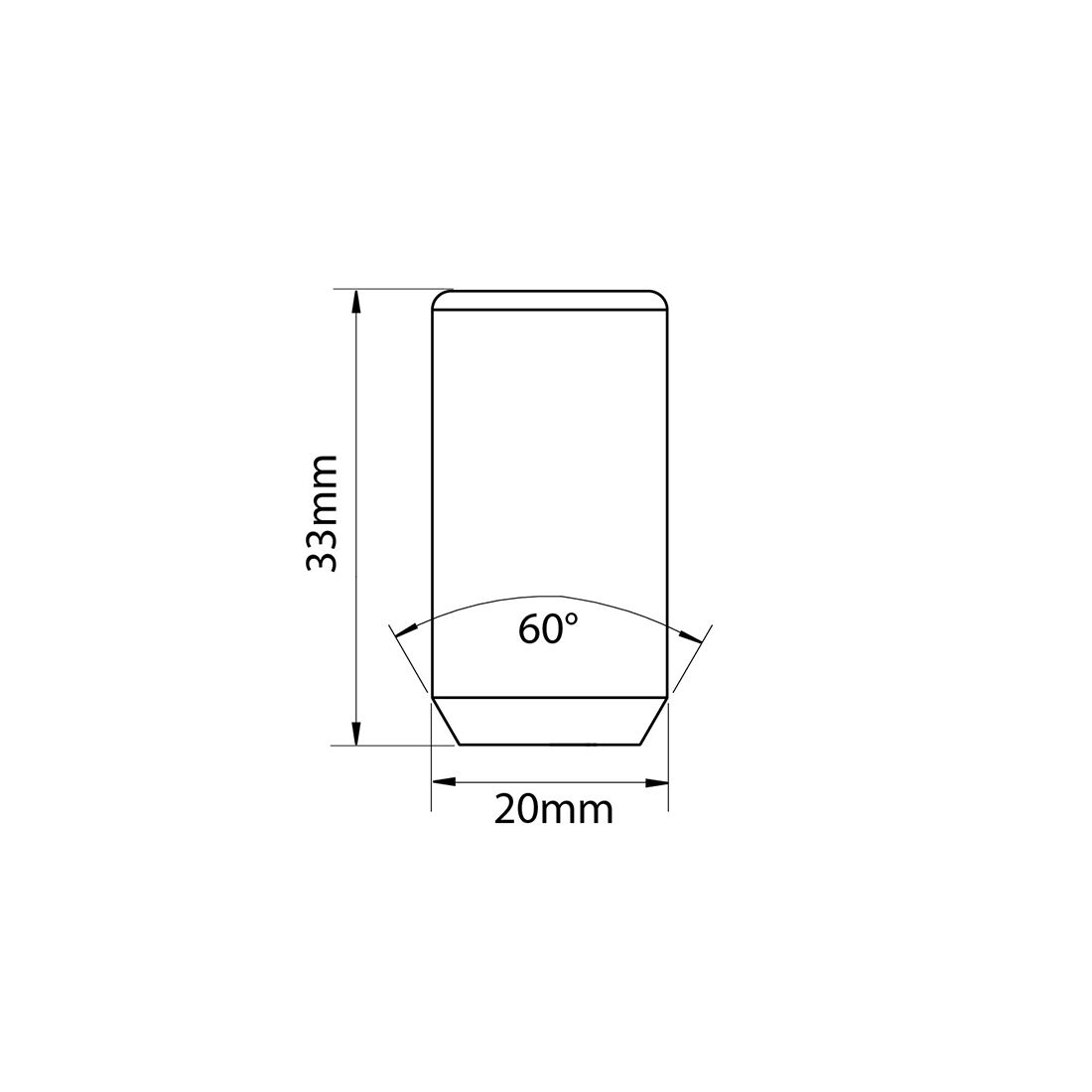 Tridon Wheel Nuts M12x1.5. Tapered Seat. Security Lock Nut Set (Slimline), , scaau_hi-res
