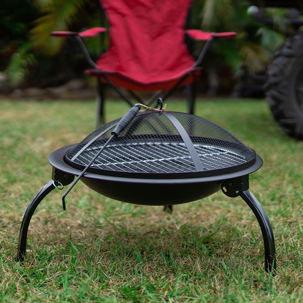 Ridge Ryder Fire Pit with Grill Supercheap Auto