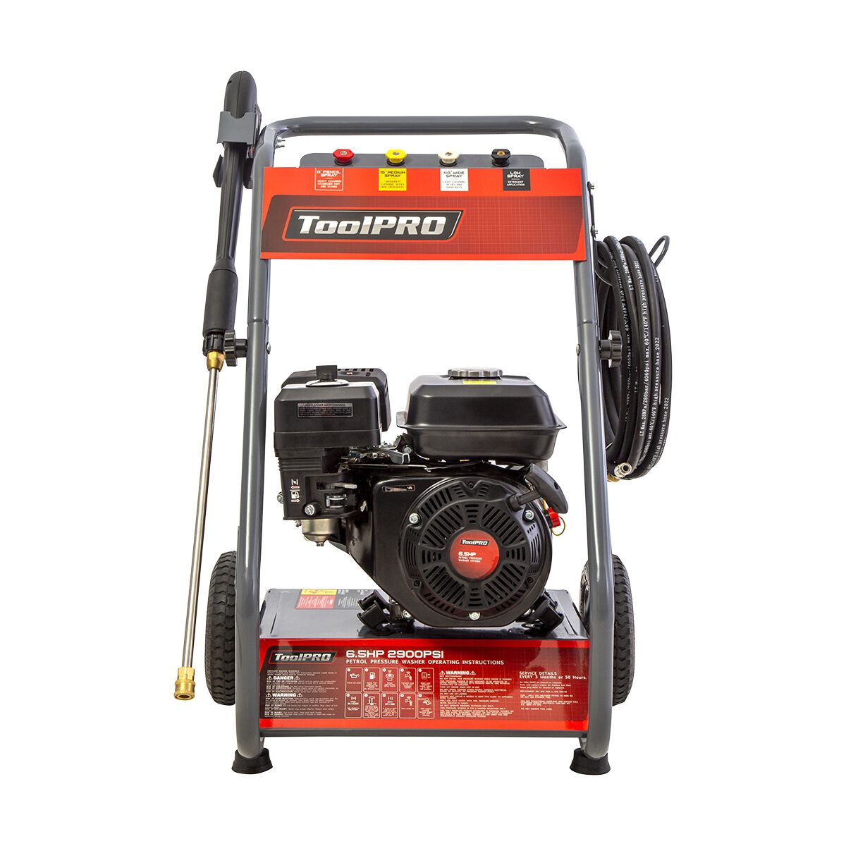 ToolPRO Petrol Pressure Washer 6.5HP 2900 PSI, , scaau_hi-res