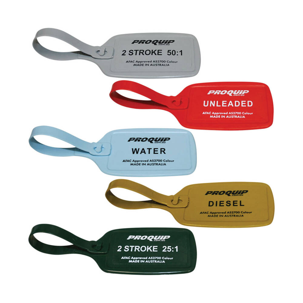 Fuel Loading Tags Pro Quip Safety ID Tags For Fuel Cans - 5 Pieces | Supercheap Auto