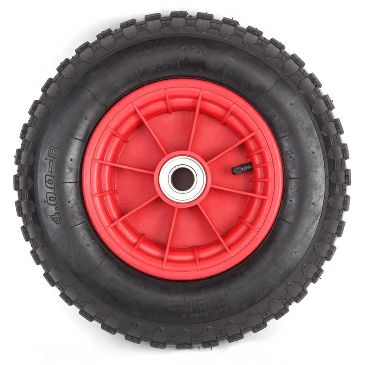 16 mm center Proof 4.8/4.0-8 16x4.50-8 Solid Tyre Wheel Wheelbarrow Flat Free 