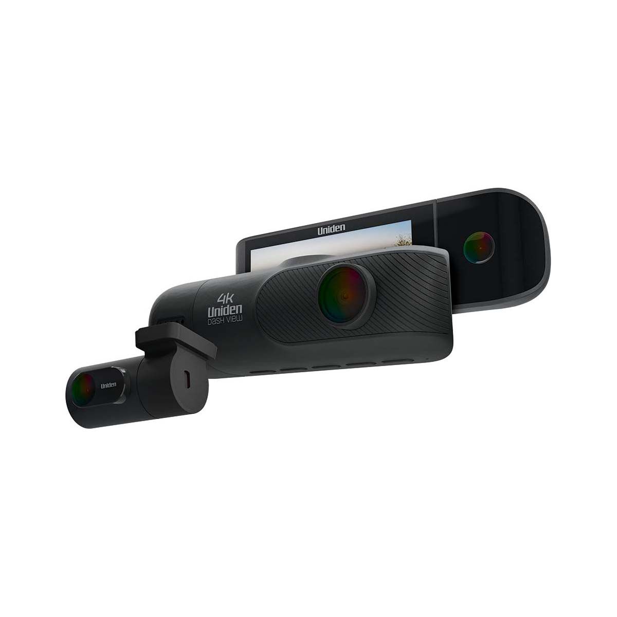 Uniden Dash View 40R Smart Dash Cam With Rear View Camera, , scaau_hi-res