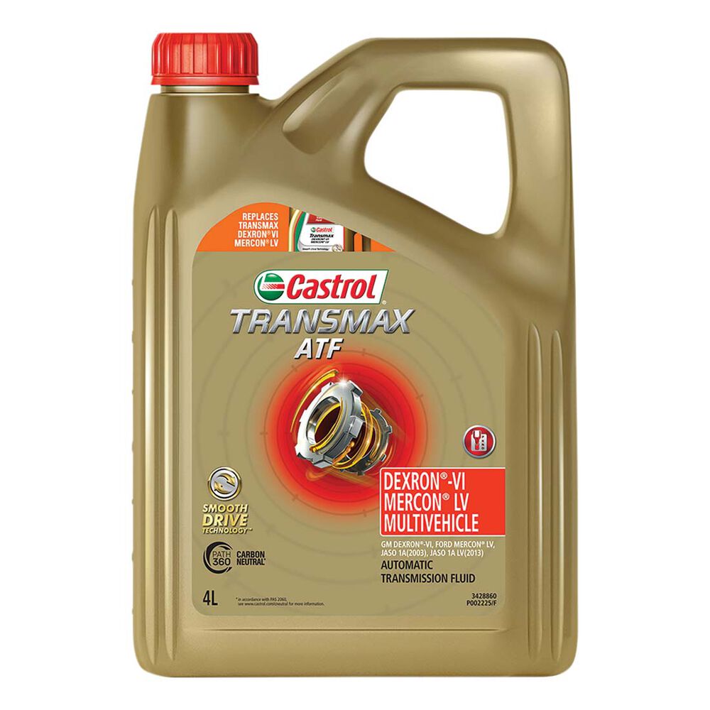 Castrol Transmax Full Synthetic Multi Vehicle ATF, assorted sizes