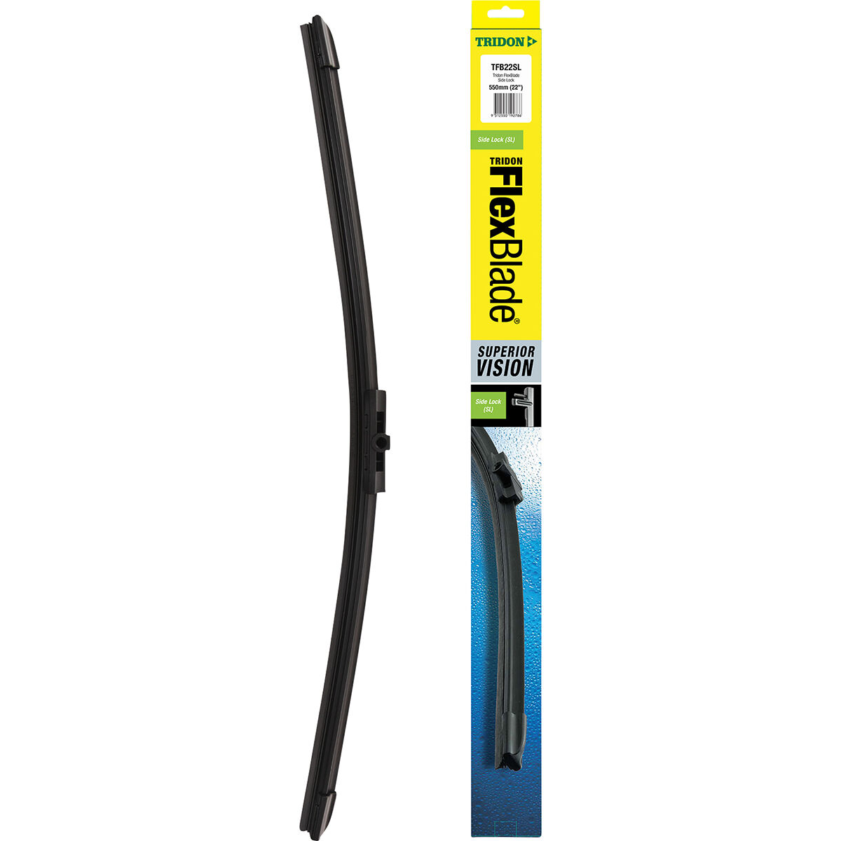 Tridon FlexBlade Wiper 550mm (22") Single - TFB22SL, , scaau_hi-res