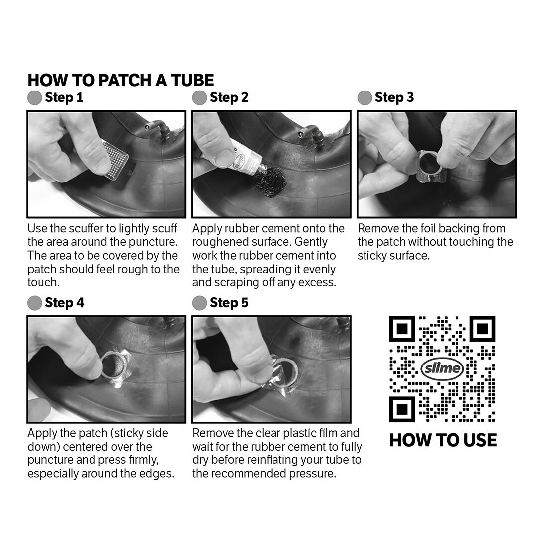 Slime Tube Repair Patch Kit 7PCE, , scaau_hi-res