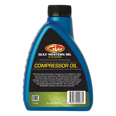 Gulf Western Compressor Oil 1 Litre, , scaau_hi-res