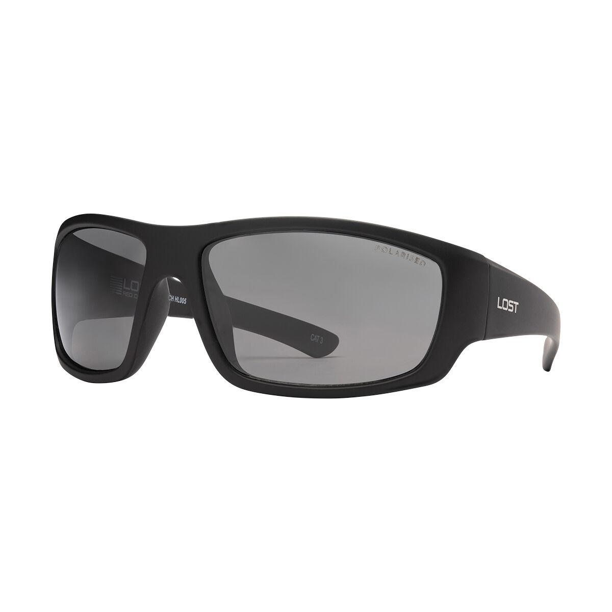 LOST Sunglasses Bathurst Polarised Matt Black, , scaau_hi-res