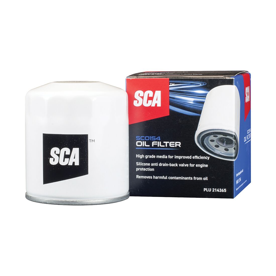 SCA Oil Filter SCO154 (Interchangeable with Z154), , scaau_hi-res