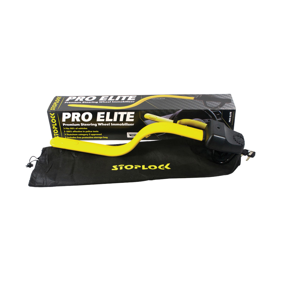 Stoplock Pro Elite Steering Wheel Lock, , scaau_hi-res