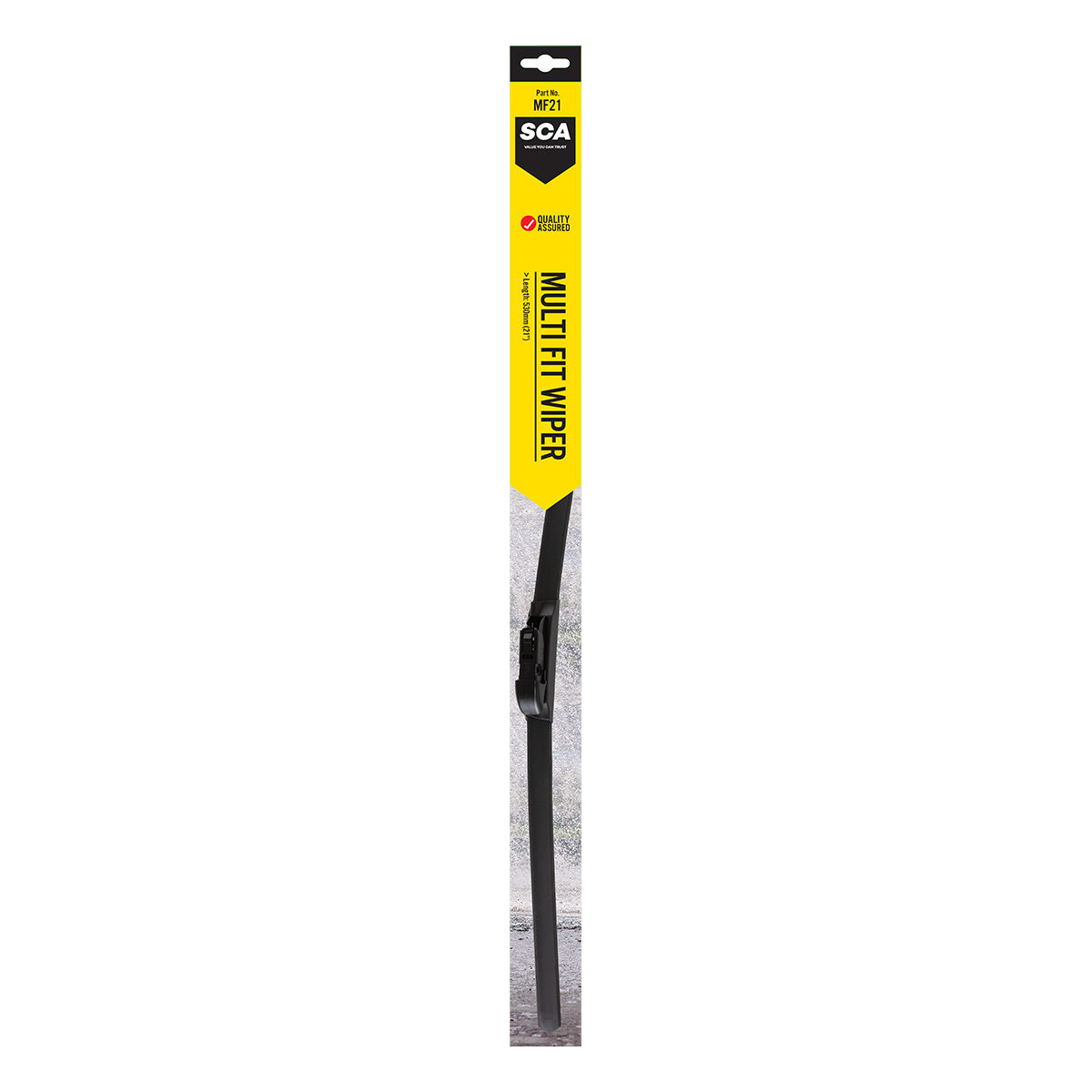 SCA Multi-Fit Wiper Blade 530mm (21") Single - MF21, , scaau_hi-res