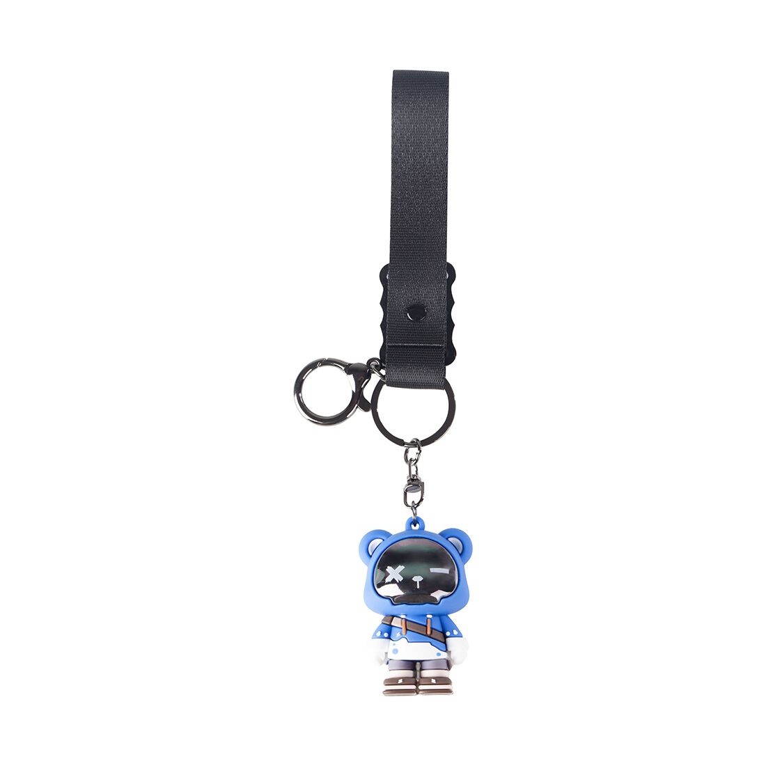 Keyring Bear Blue, , scaau_hi-res