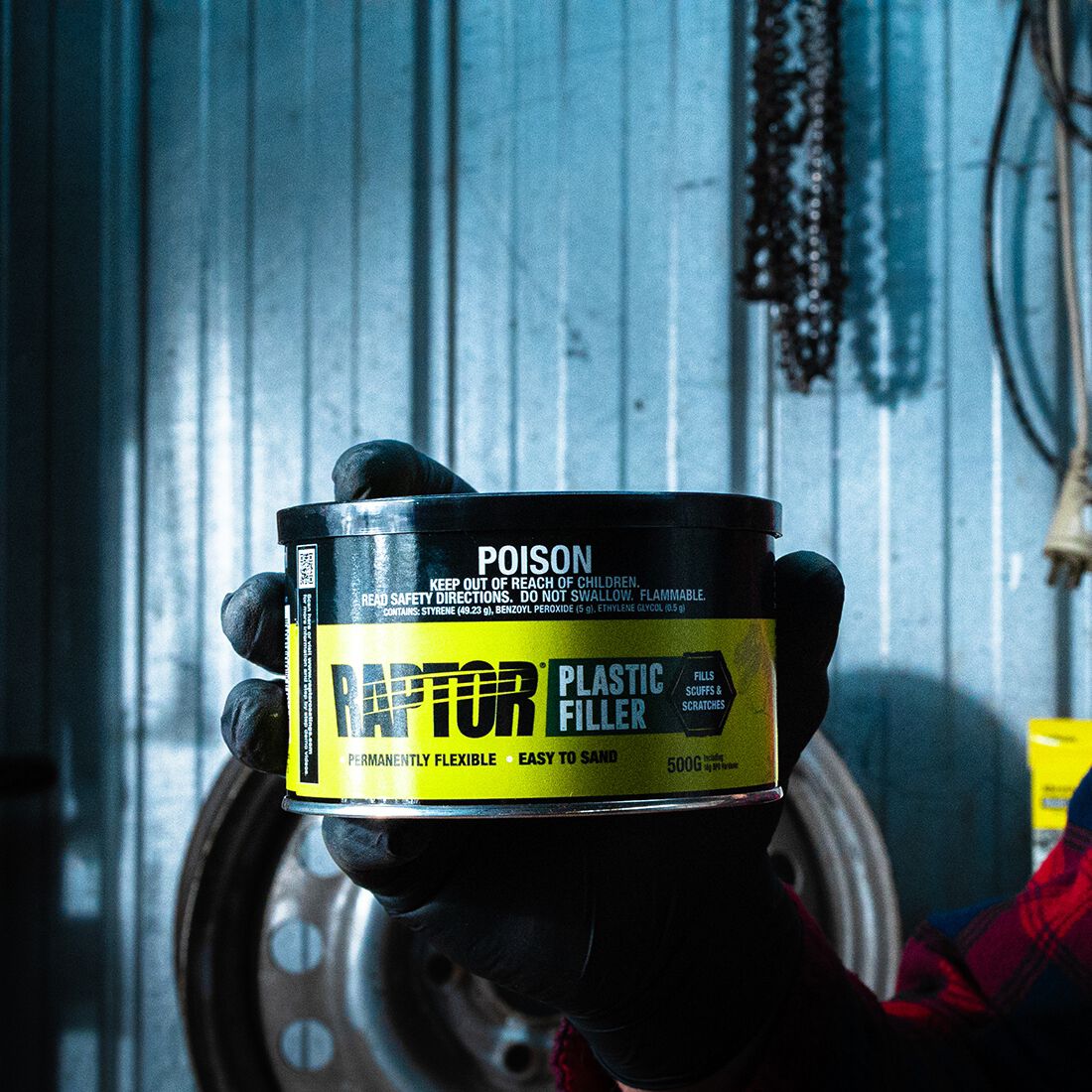 Raptor Plastic Filler 500g, , scaau_hi-res