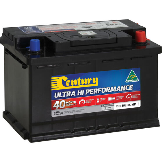 Century Ultra Hi Performance Car Battery DIN65LHX, , scaau_hi-res