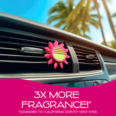 California Scents Novelty Sun Spinner Car Air Freshener Vent Clip, Coronado Cherry Scent, , scaau_hi-res