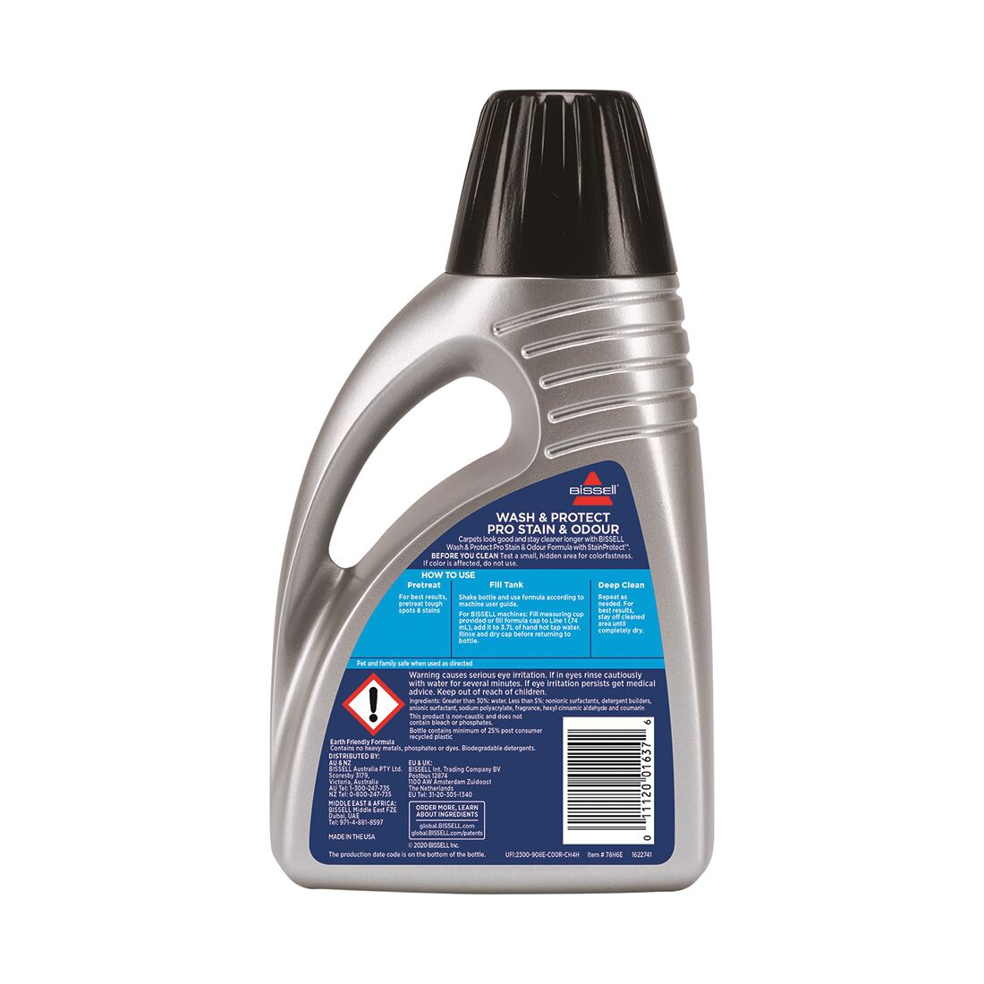 Bissell Wash and Protect Pro Stain and Odour Remover - 750ml, , scaau_hi-res