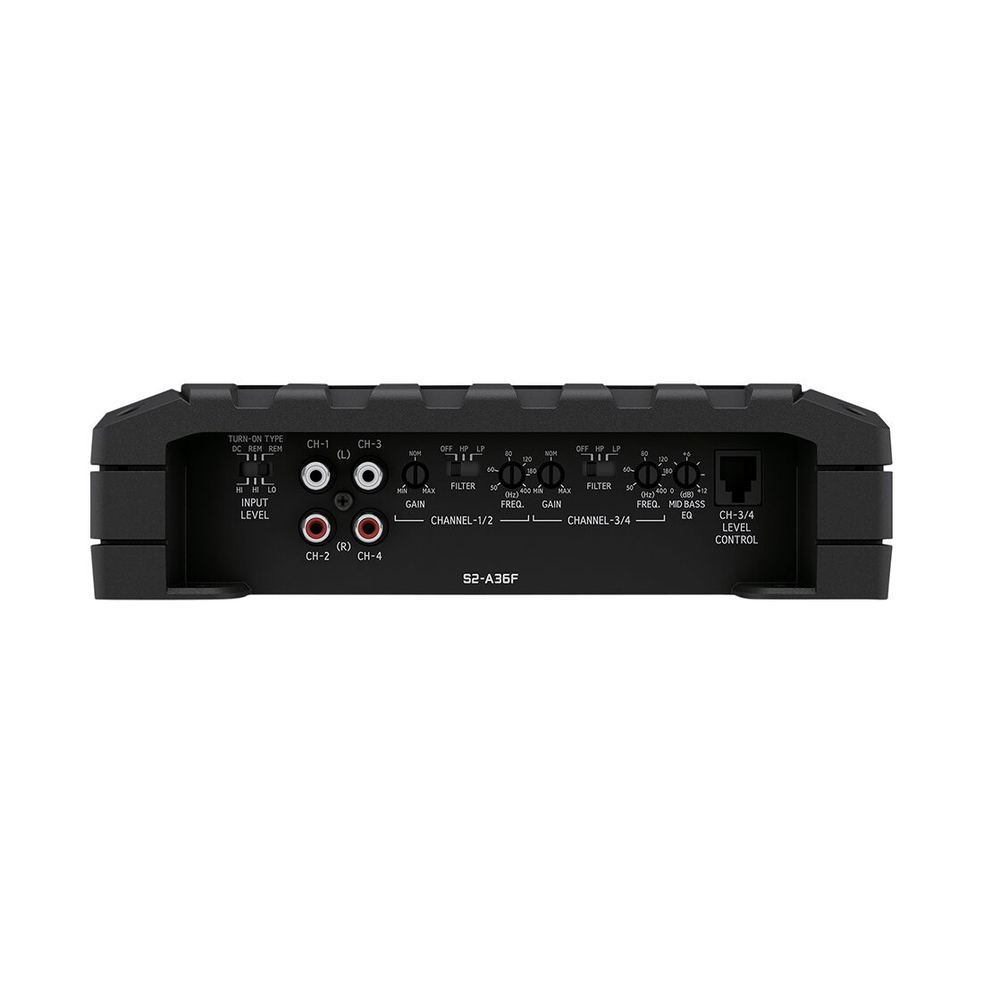 ALPINE Amplifier 4 Channel - S2-A36F, , scaau_hi-res