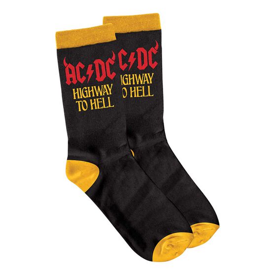 AC/DC Licensed Novelty Socks, , scaau_hi-res