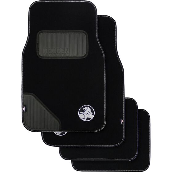 Holden Car Floor Mats Carpet Black Set Of 4 Supercheap Auto