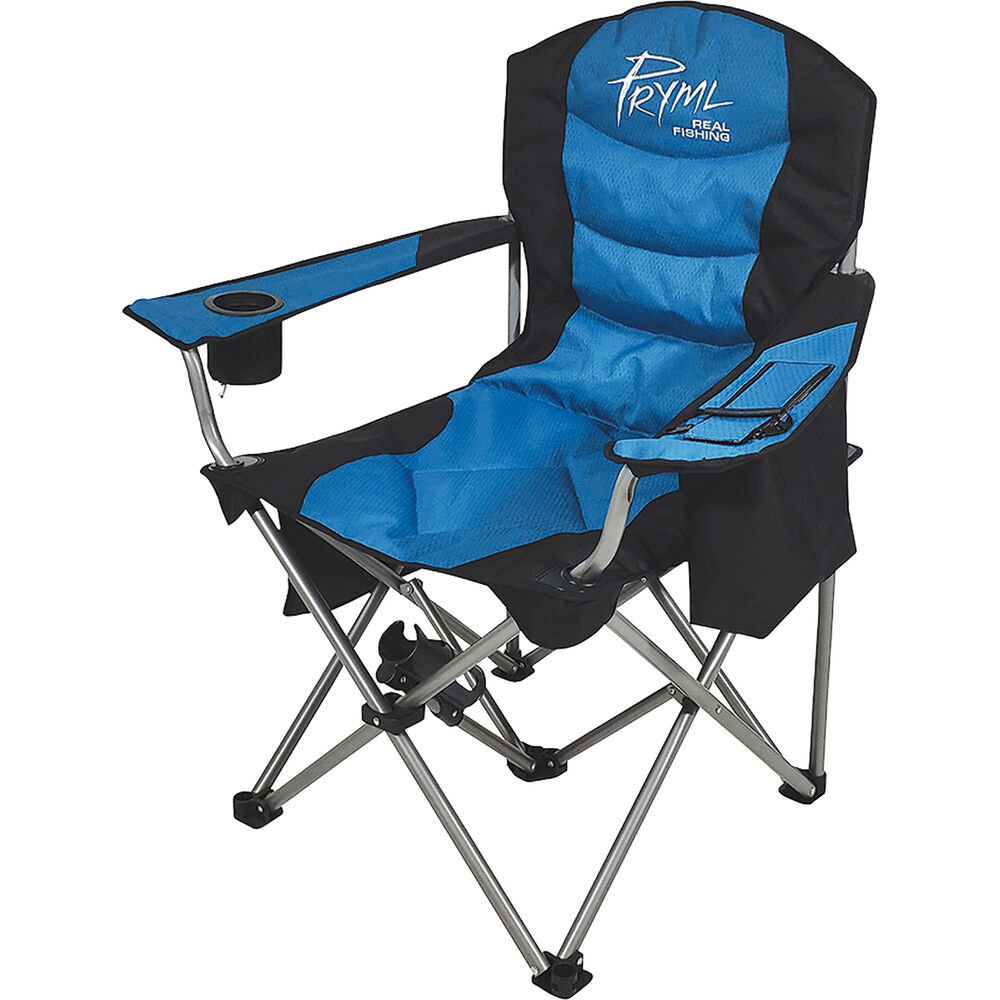 Pryml Premium Fishing Chair with Rod Holders 160kg