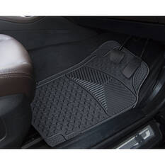 SCA PVC Car Floor Mats - Front Pair, Black, , scaau_hi-res