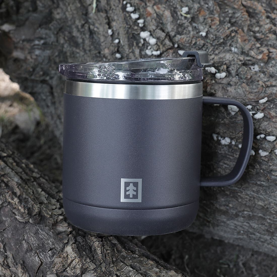 Swiss Tech Short Mug - 14oz/413ml, Charcoal, , scaau_hi-res