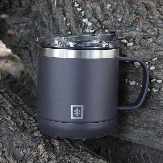 Swiss Tech Short Mug - 14oz/413ml, Charcoal, , scaau_hi-res