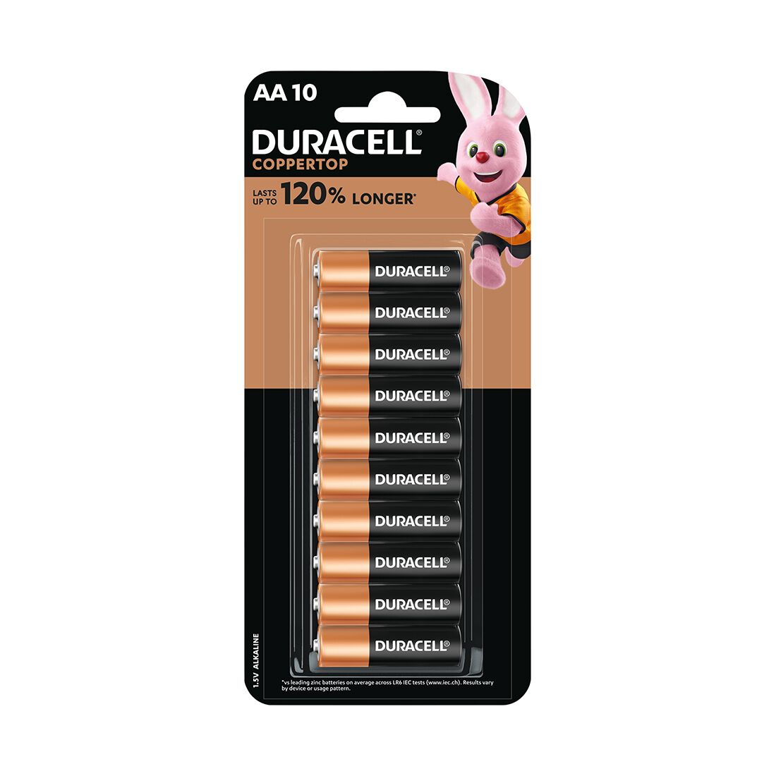 Duracell Coppertop AA 10 Pack, , scaau_hi-res