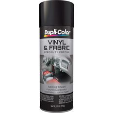 Dupli-Color Vinyl and Fabric Paint Aerosol Paint - Flat Black, 311g, , scaau_hi-res