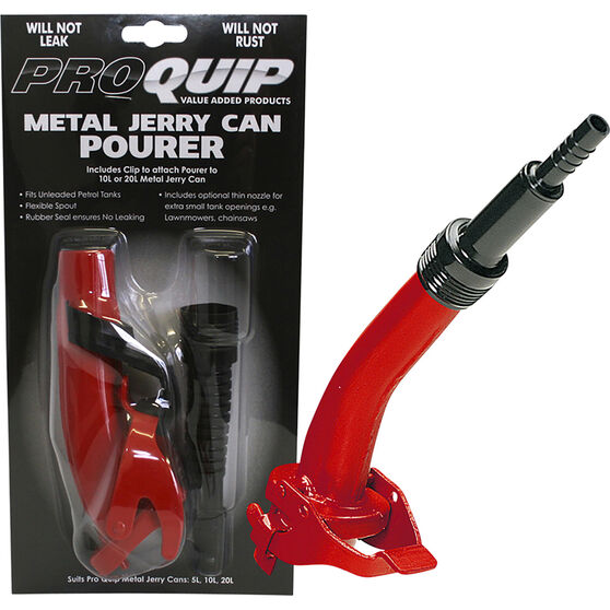 Pro Quip Jerry Can, Metal Pourer, 3-in-1, , scaau_hi-res
