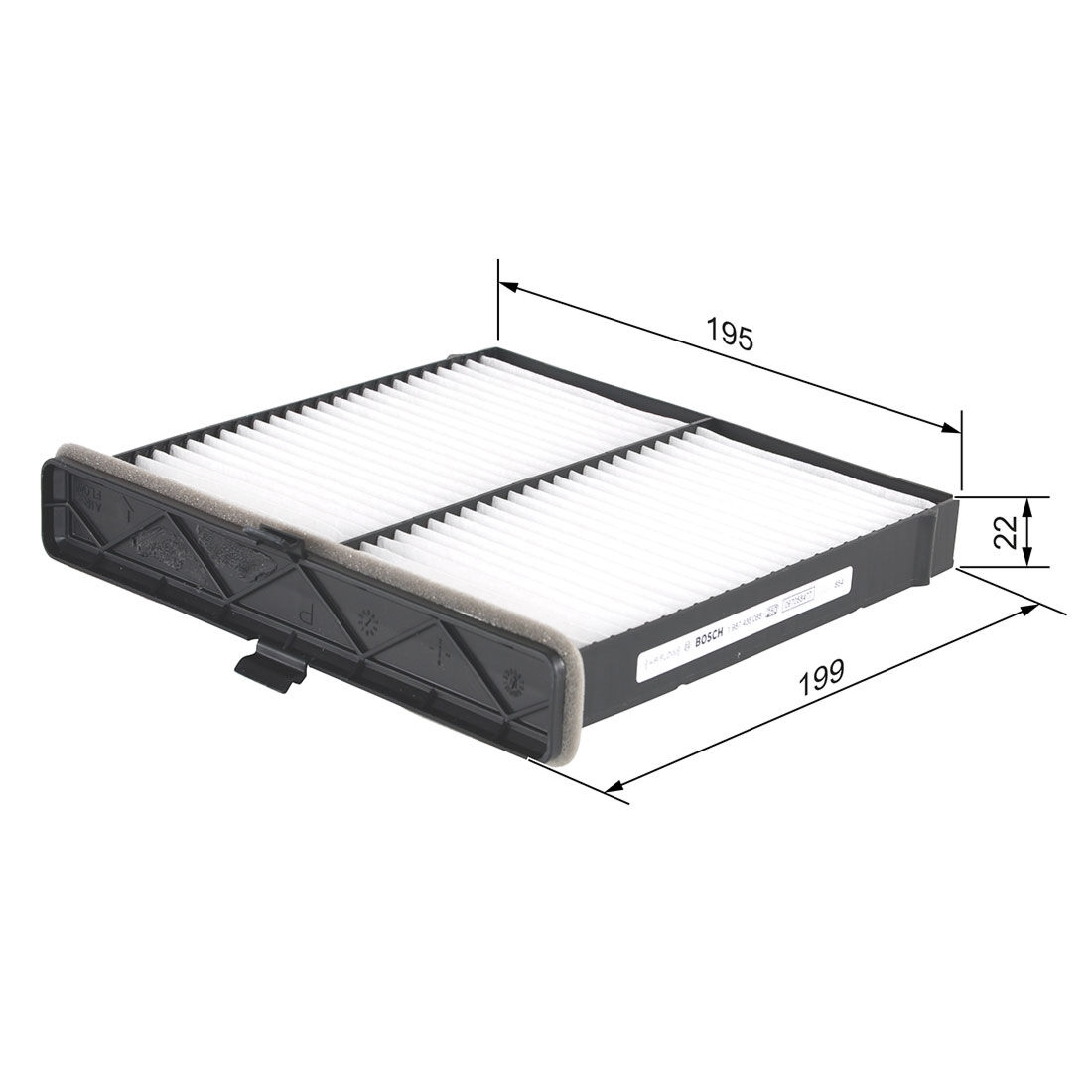 Bosch Standard Particle Cabin Air Filter - M 5085, , scaau_hi-res
