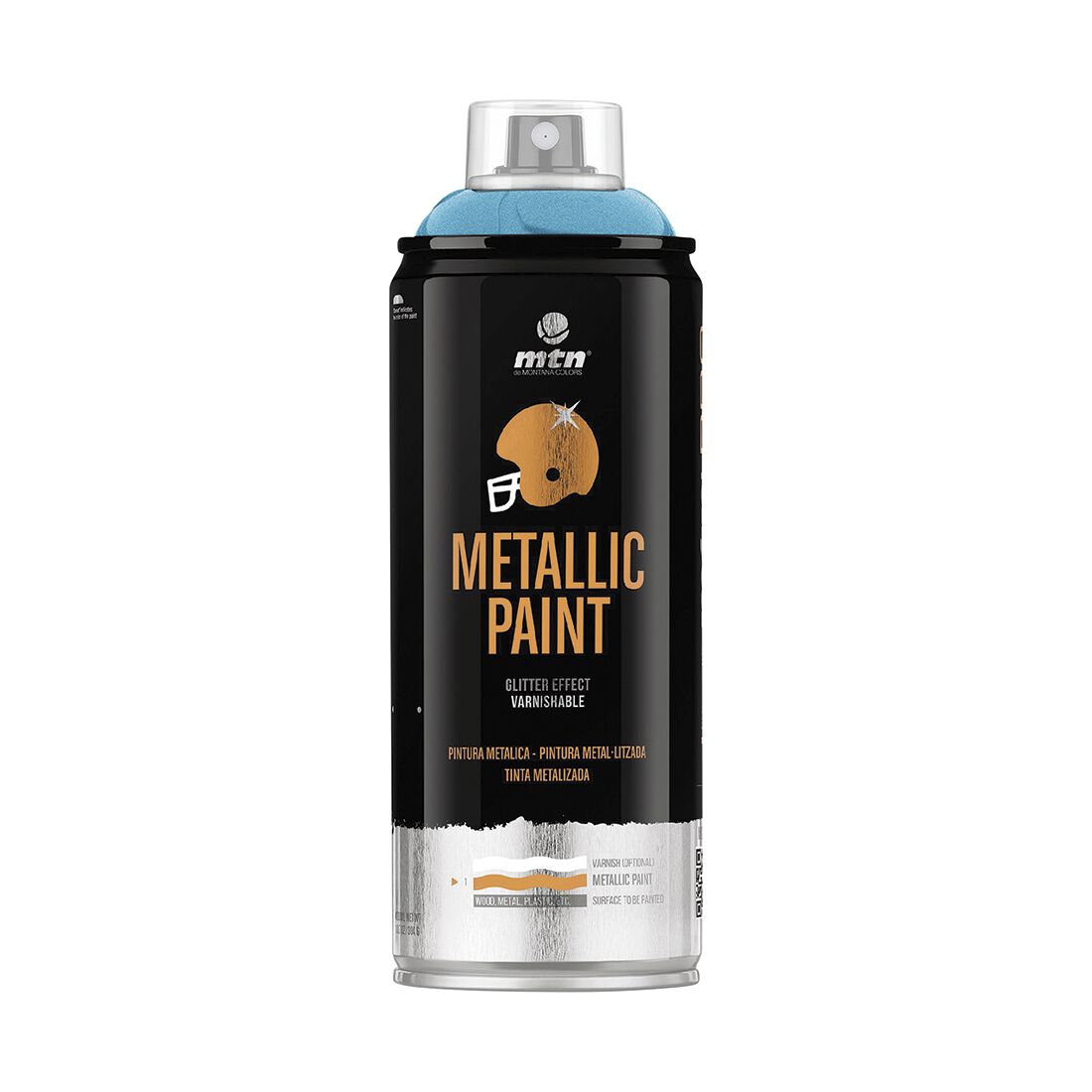 MTN Pro Metallic Blue Spray Paint 400mL, , scaau_hi-res