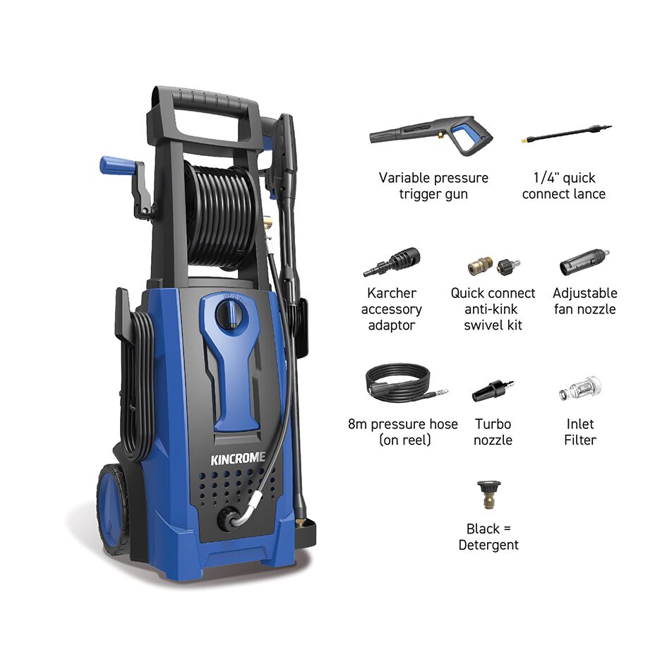 Kincrome K16252 Pressure Washer - 2600 PSI, , scaau_hi-res