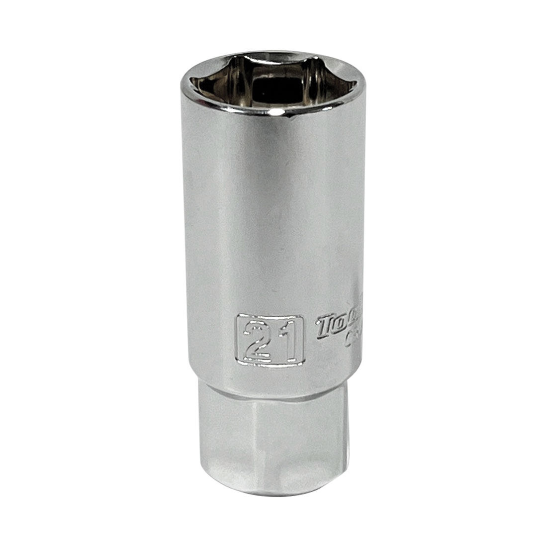 ToolPRO Magnetic Spark Plug Socket 1/2" Drive 21mm, , scaau_hi-res