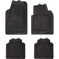 Semi-Tailored Floor Mats SUV Black Set of 4, , scaau_hi-res