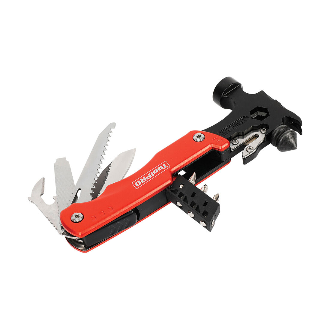 ToolPRO Multi Tool Emergency Hammer 16-In-1, , scaau_hi-res