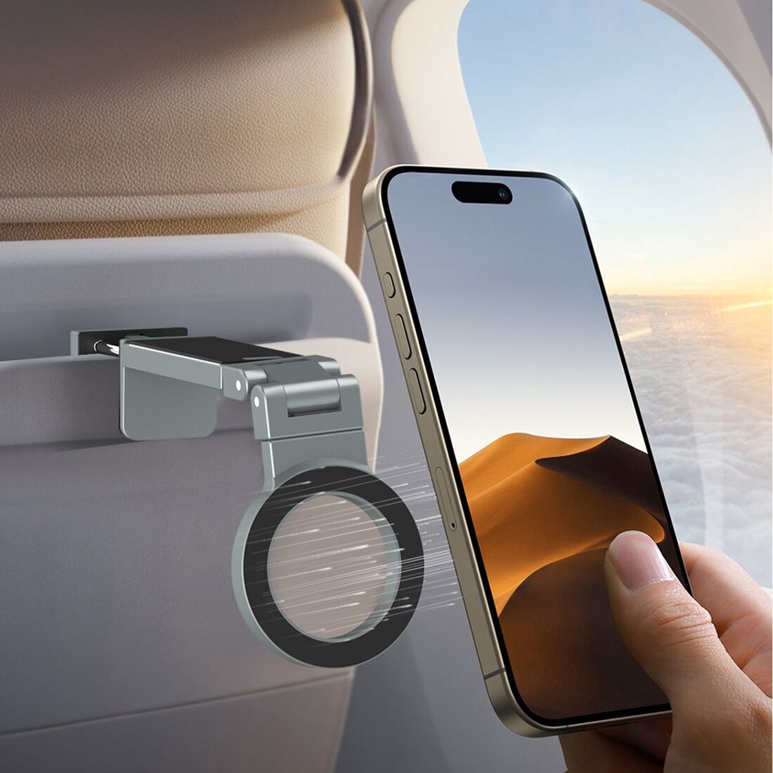 Cabin Crew Multi-Angle MAG Phone Holder, , scaau_hi-res