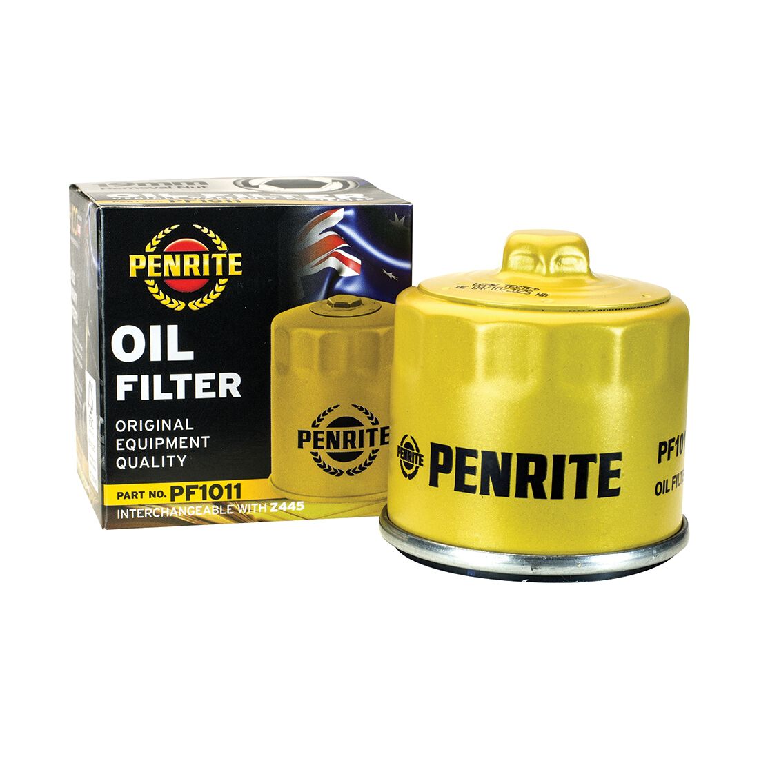 Penrite Oil Filter PF1011 (Interchangeable with Z445), , scaau_hi-res