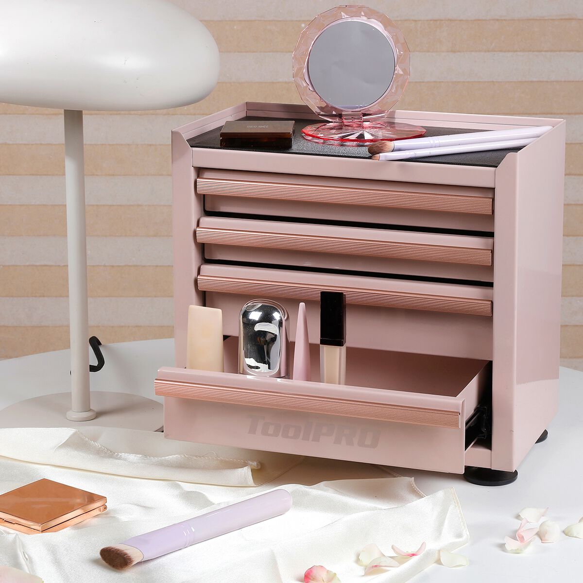Toolpro Mini Tool Cabinet Soft Pink, , scaau_hi-res
