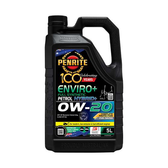 Penrite Enviro+ Engine Oil - 0W-20 5 Litre, , scaau_hi-res
