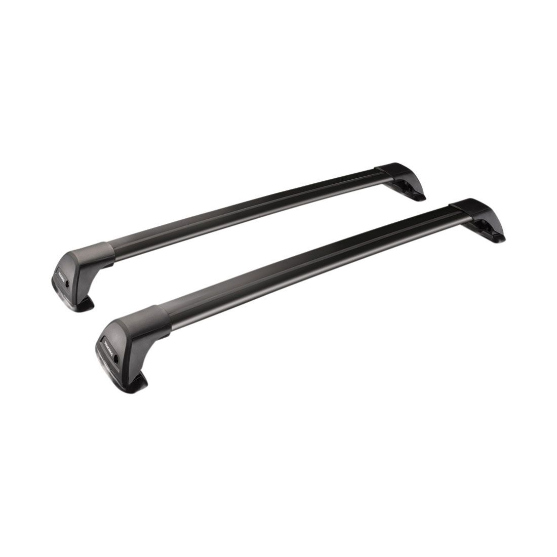 Yakima Aero Flush Bar 100 & 105cm Black Roof Rack Pair - S26YB, , scaau_hi-res