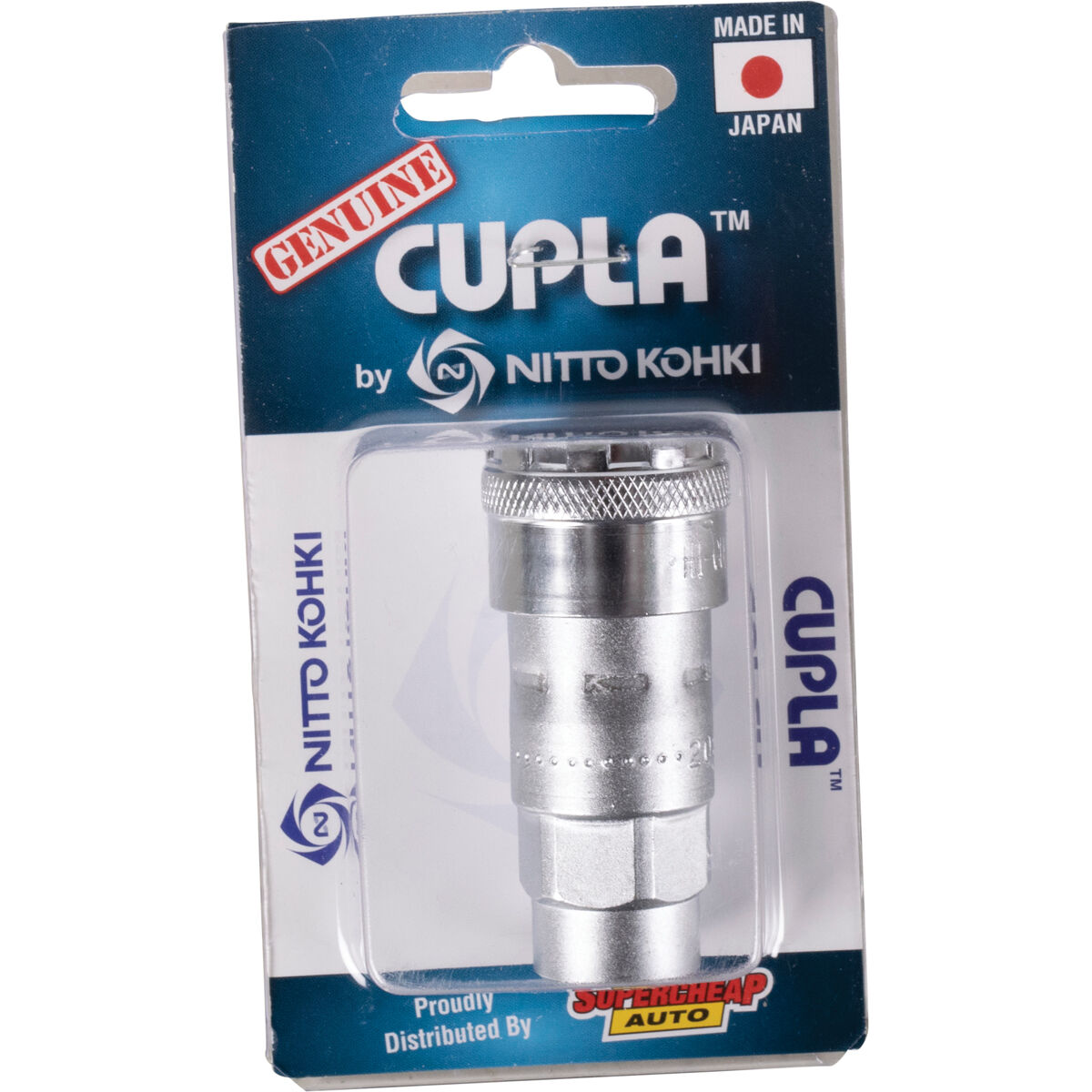 Nitto Air Fitting Coupler Female Coupler 1/4" P-200-20SF, , scaau_hi-res