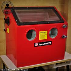 ToolPRO Sand Blasting Cabinet 100 Litre, , scaau_hi-res