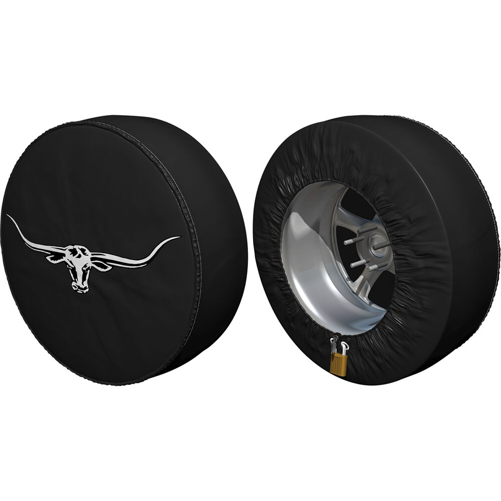 R.M.Williams 4WD Spare Wheel Cover Black Supercheap Auto