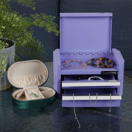 ToolPRO Mini Edge Tool Chest Lavender, , scaau_hi-res