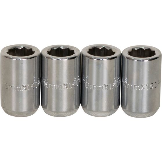 Calibre Wheel Nuts Tapered Slim Chrome Slimn12150 12mm X 1 50mm Supercheap Auto